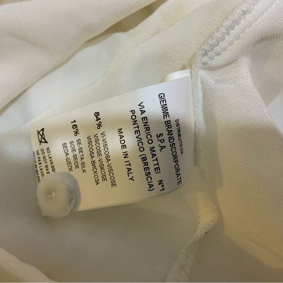 Caliban luxury Long sleeve  velvet turtleneck blouse size 40 - Picture 8 of 10